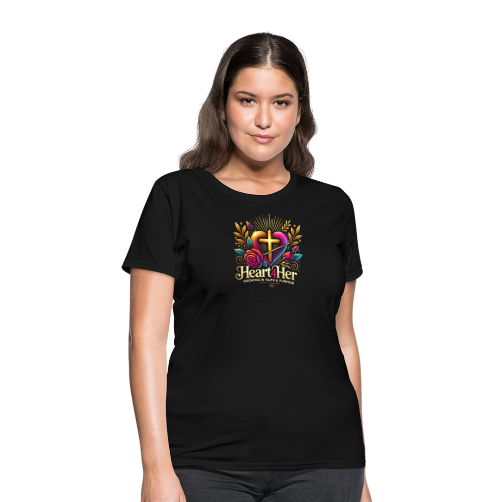 Heart4Her Women's T-Shirt - black