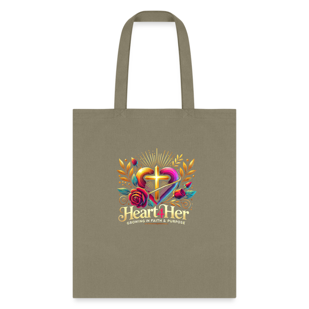 Heart4Her Tote Bag - khaki