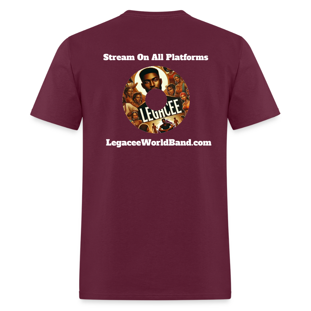 Legacee Unisex Classic T-Shirt - burgundy