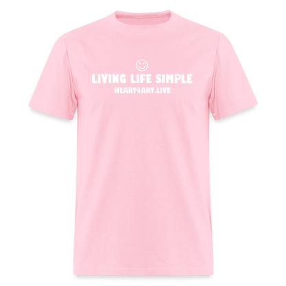 LIVING LIFE SIMPLE SPREAD LOVE Unisex Classic T-Shirt - pink
