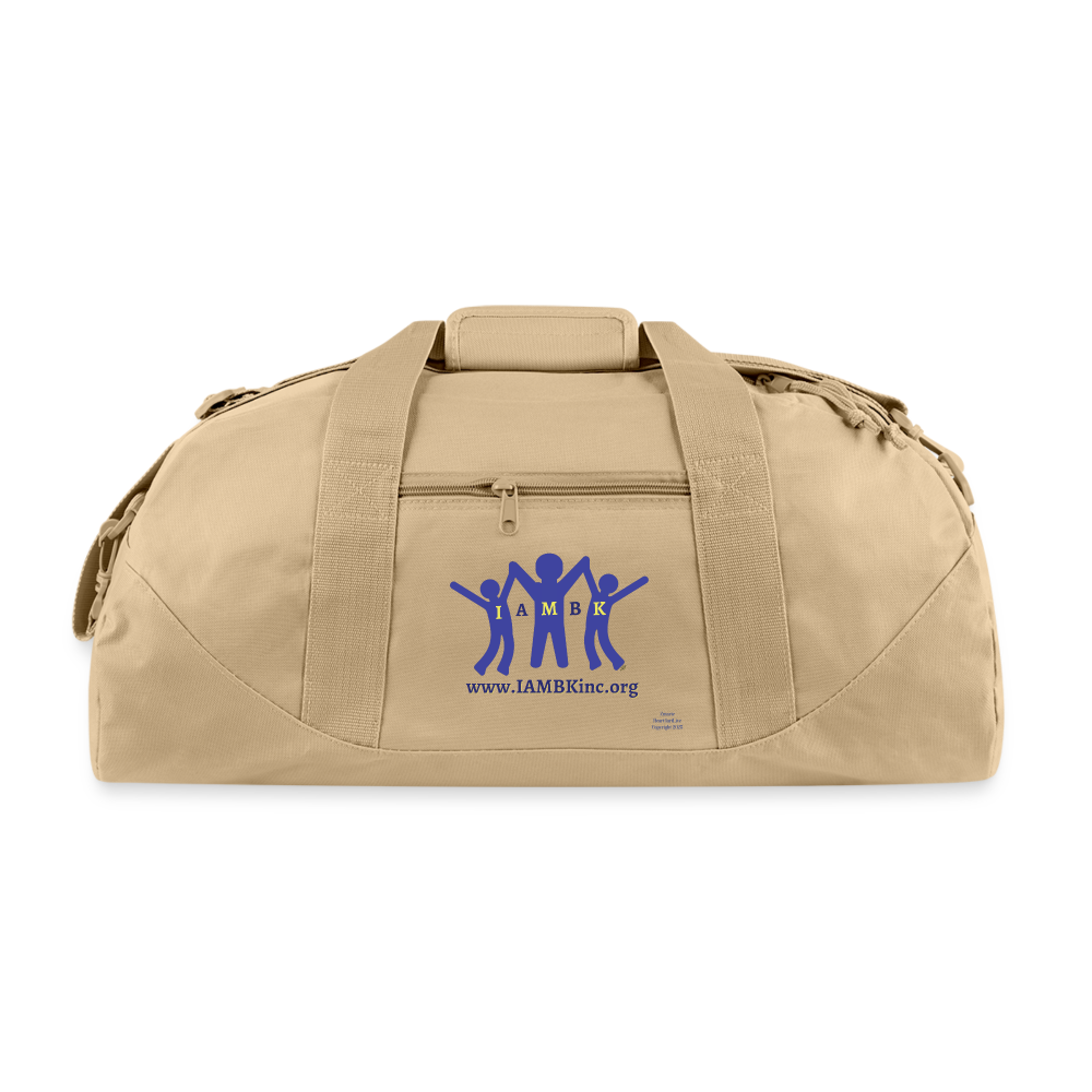 IAMBK Recycled Duffel Bag - beige