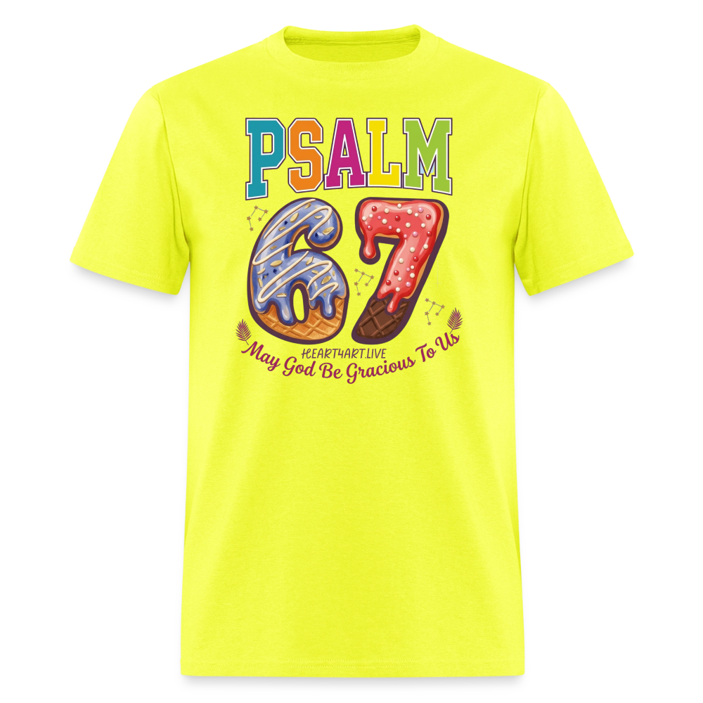 PSALM 67 T-Shirt | GILDAN 5000 - safety green