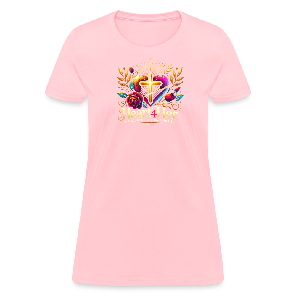 Heart4Her Women's T-Shirt - pink