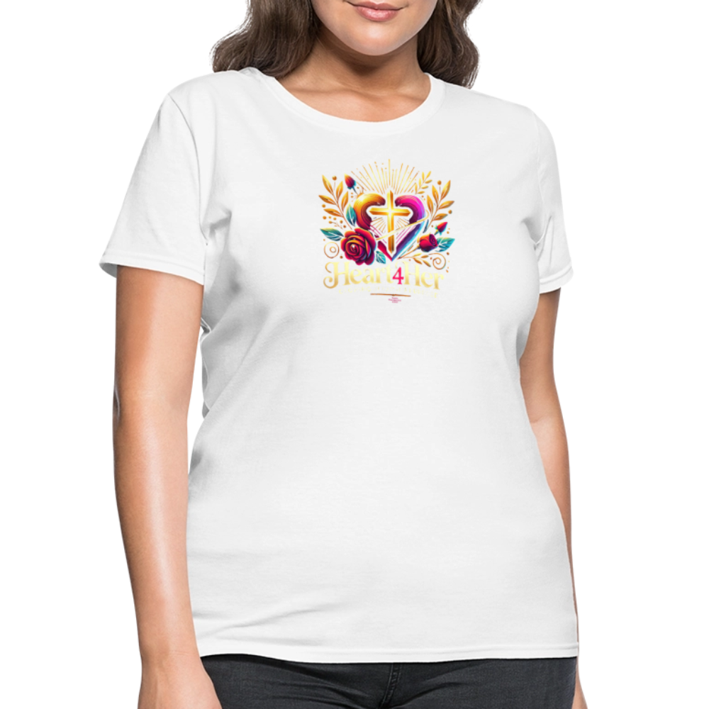 Heart4Her Women's T-Shirt - white
