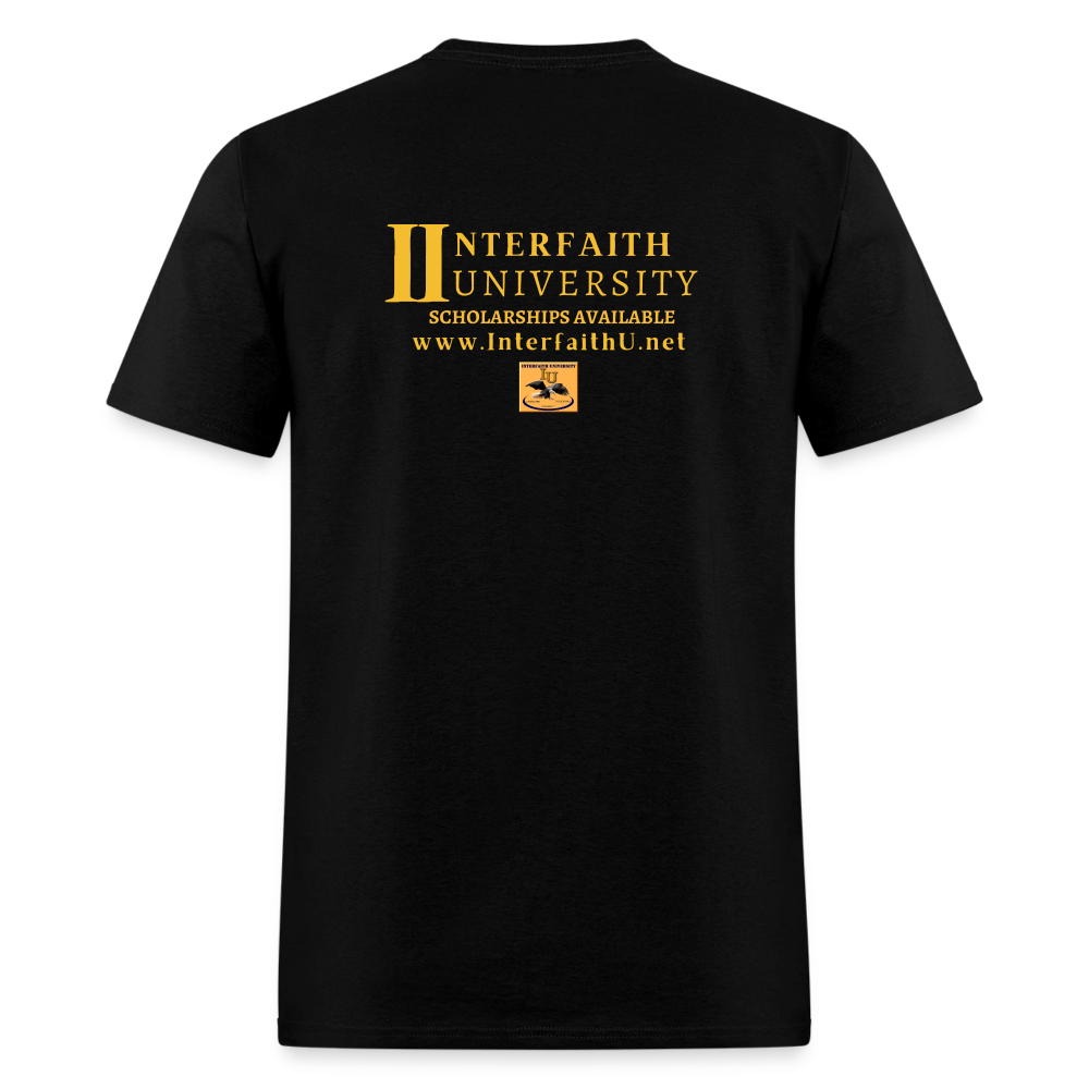 Interfaith University Customizable Unisex Classic T-Shirt - black