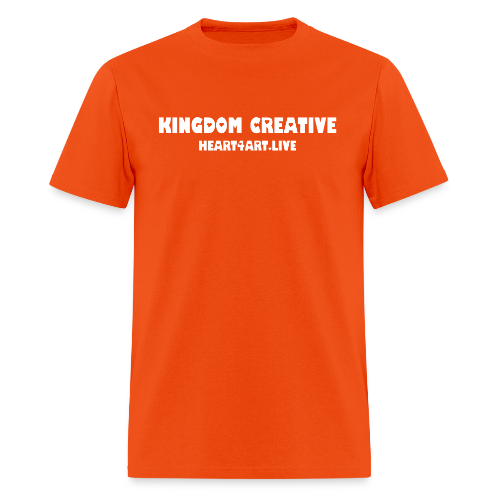 KINGDOM CREATIVE SPREAD LOVE Unisex Classic T-Shirt - orange
