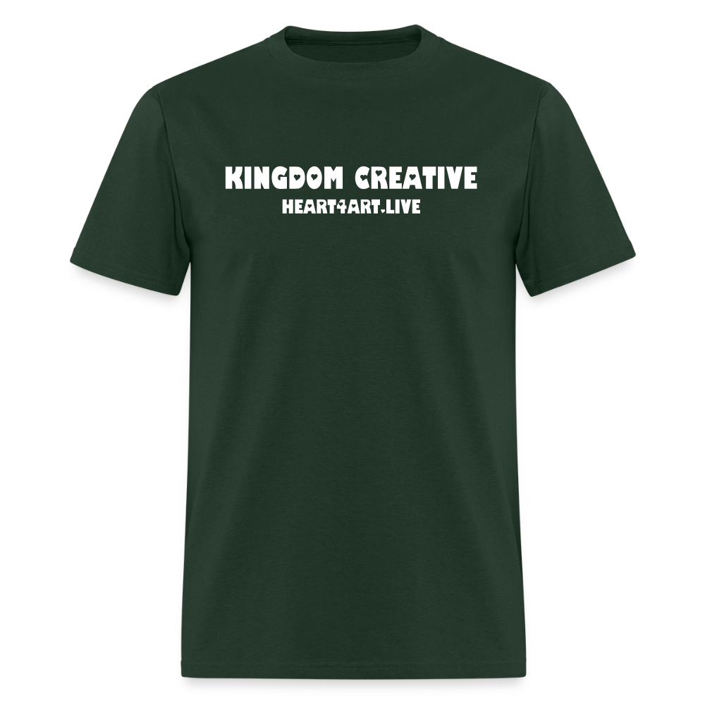 KINGDOM CREATIVE SPREAD LOVE Unisex Classic T-Shirt - forest green