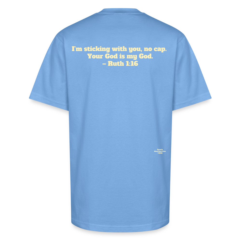 Ruth- Holy Hustle Wear 🔥Unisex Tee - sky blue