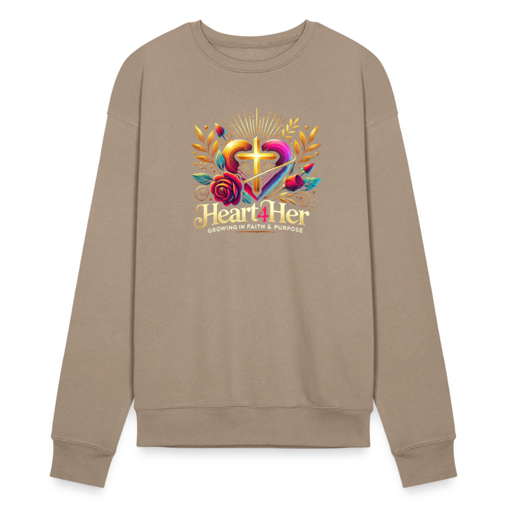 Heart4Her Bella + Canvas Unisex Sweatshirt - tan