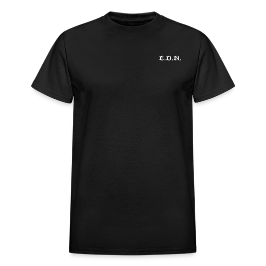 ADAM AND EVE (GENESIS CHAPTERS 1-3 COMIC STYLE ildan Ultra Cotton Adult T-Shirt - black
