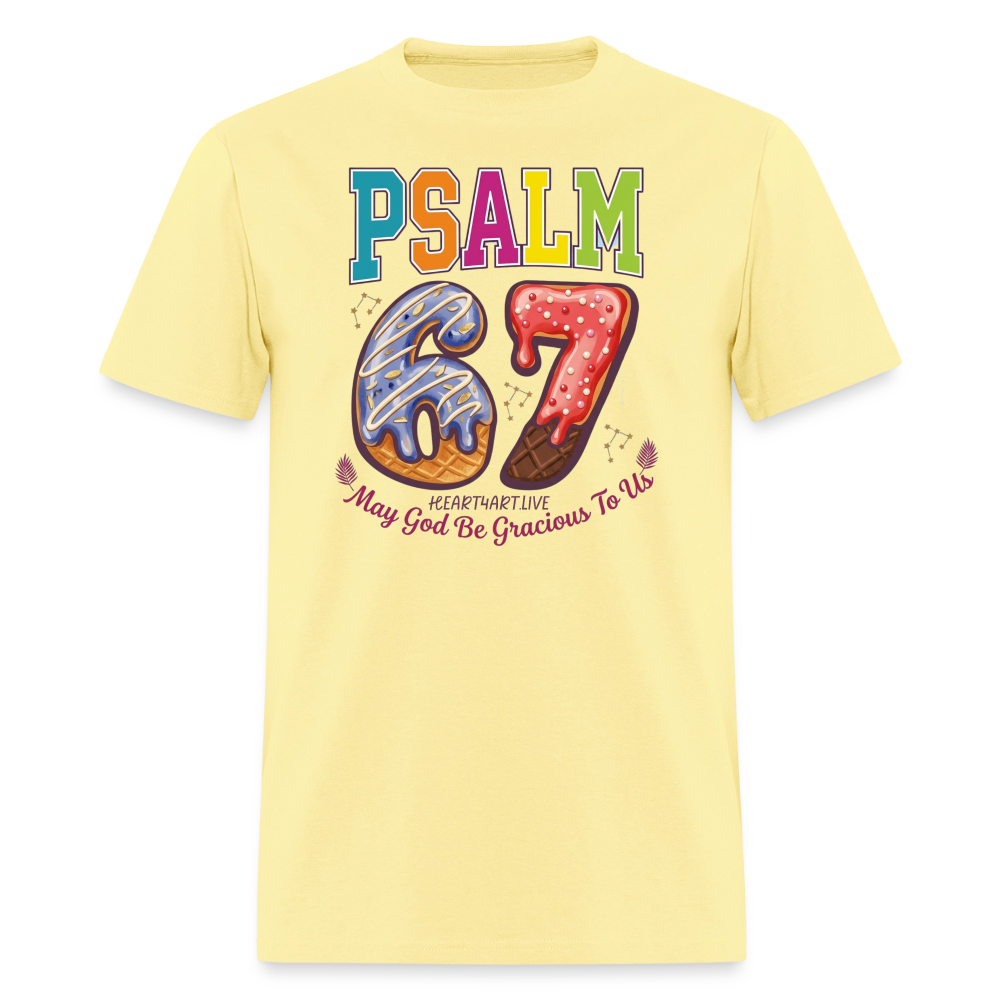 PSALM 67 T-Shirt | GILDAN 5000 - cornsilk
