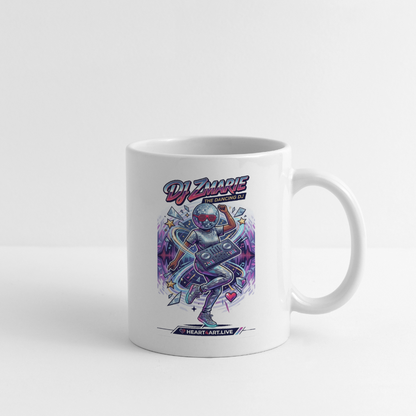 DJ ZMARIE "THE DANCING DJ" Coffee/Tea Mug (WHITE) - white
