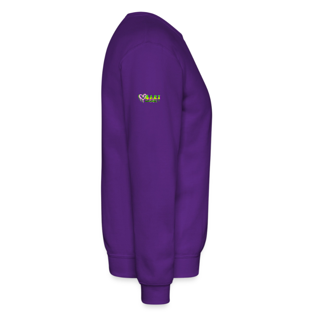 ON FYE 4 JESUS Crewneck Sweatshirt - purple