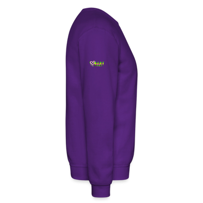 ON FYE 4 JESUS Crewneck Sweatshirt - purple