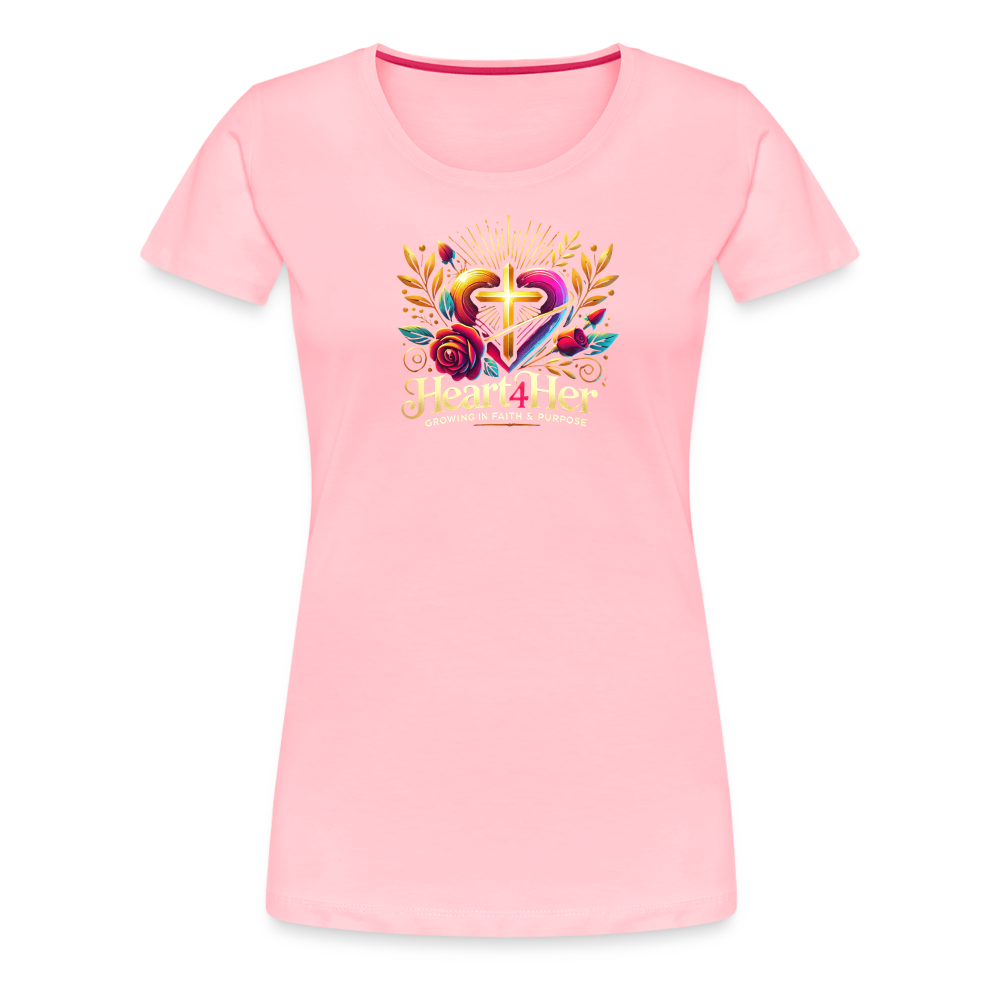 Heart4Her Women’s Premium T-Shirt - pink