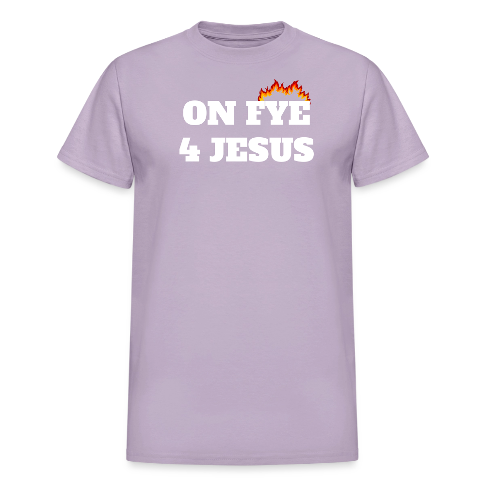 ON FYE 4 JESUS Gildan Ultra Cotton Adult T-Shirt - orchid