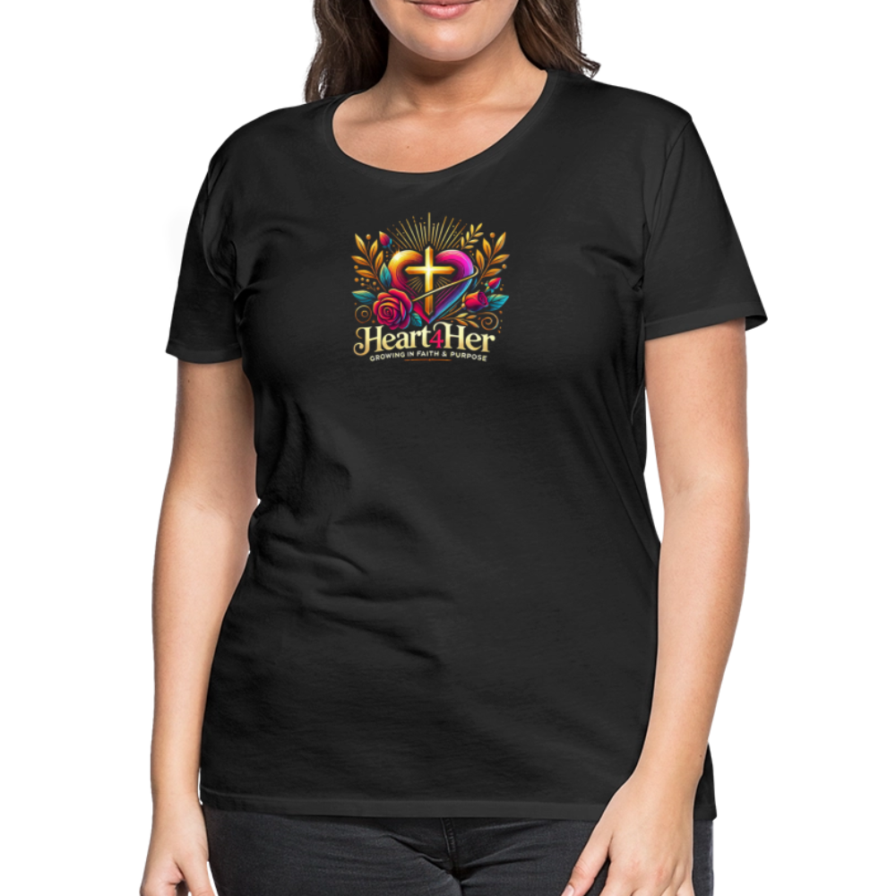 Heart4Her Women’s Premium T-Shirt - black