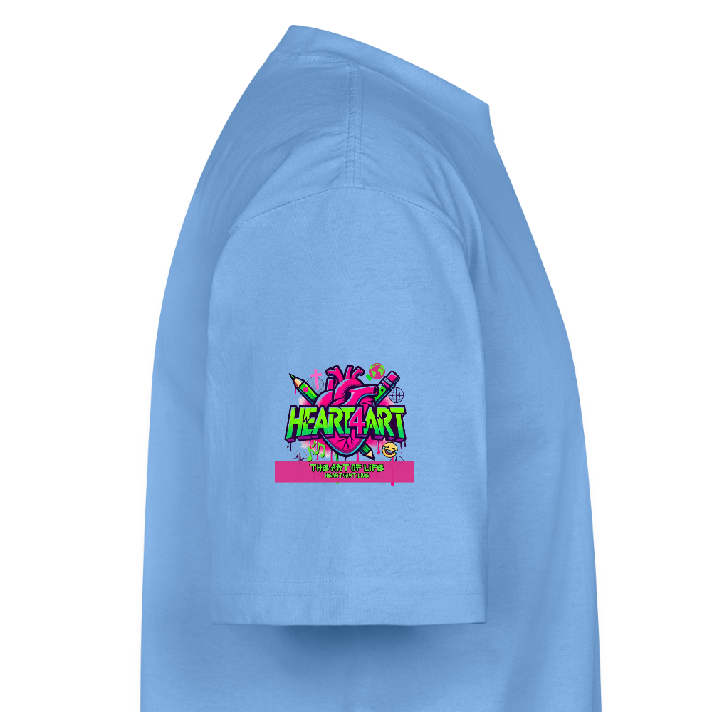 Hagar Holy Hustle Wear🔥💯 Tee - sky blue