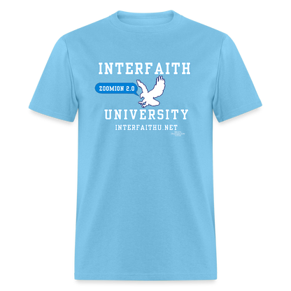 Interfaith University Zoomion Unisex Classic T-Shirt - aquatic blue