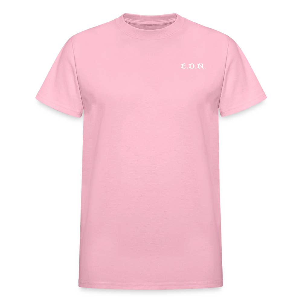 ADAM AND EVE (GENESIS CHAPTERS 1-3 COMIC STYLE ildan Ultra Cotton Adult T-Shirt - light pink
