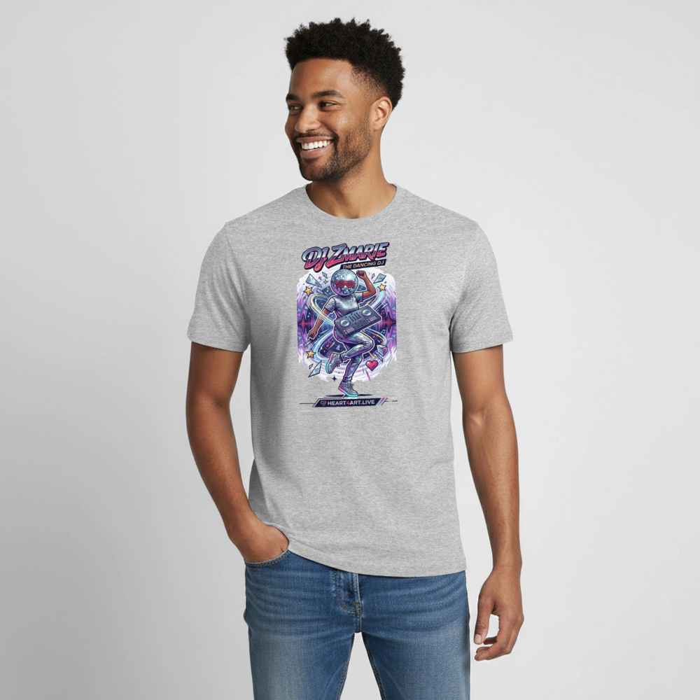 DJ ZMARIE "THE DANCING DJ" TM Gildan Ultra Cotton Adult T-Shirt - heather gray