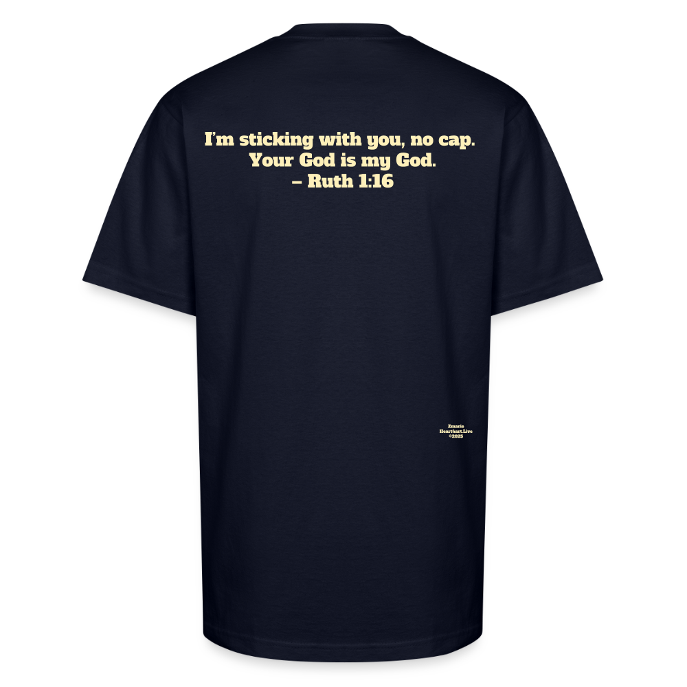 Ruth- Holy Hustle Wear 🔥Unisex Tee - navy