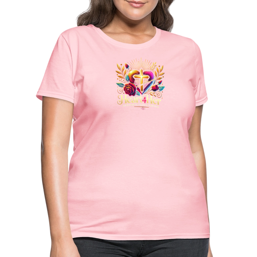 Heart4Her Women's T-Shirt - pink
