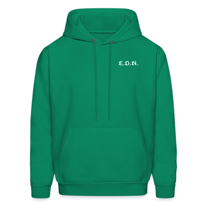 WORD TO THE STREET BIBLE ANIME Men's Hoodie - kelly green