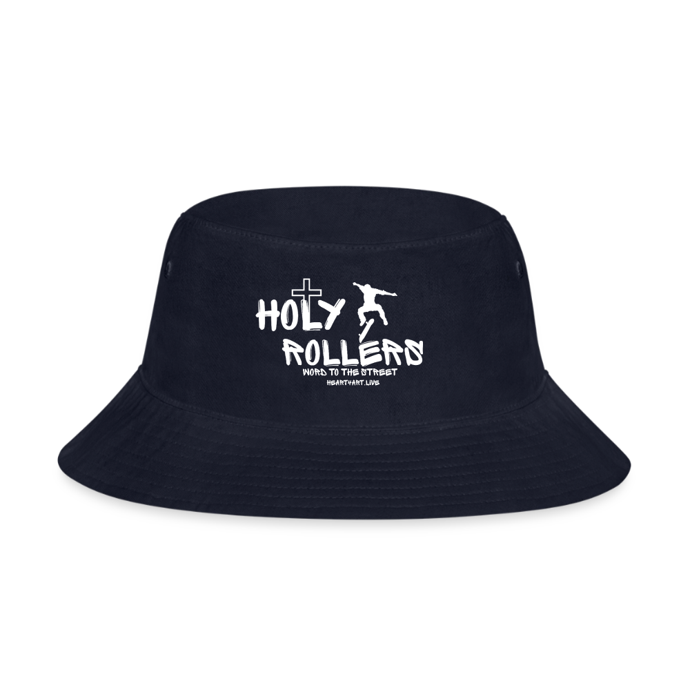 HOLY ROLLERS SKATER 🛹Bucket Hat - navy