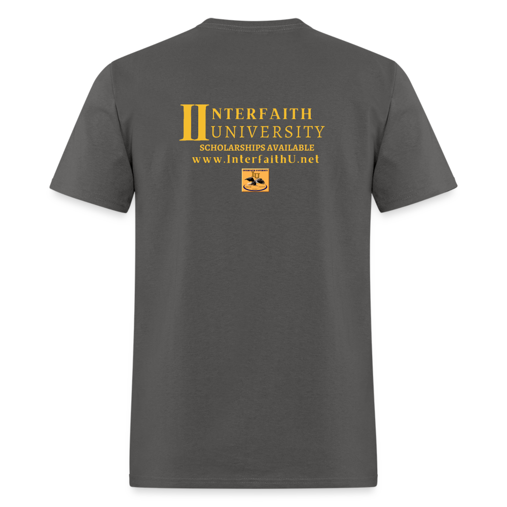 Interfaith University Customizable Unisex Classic T-Shirt - charcoal