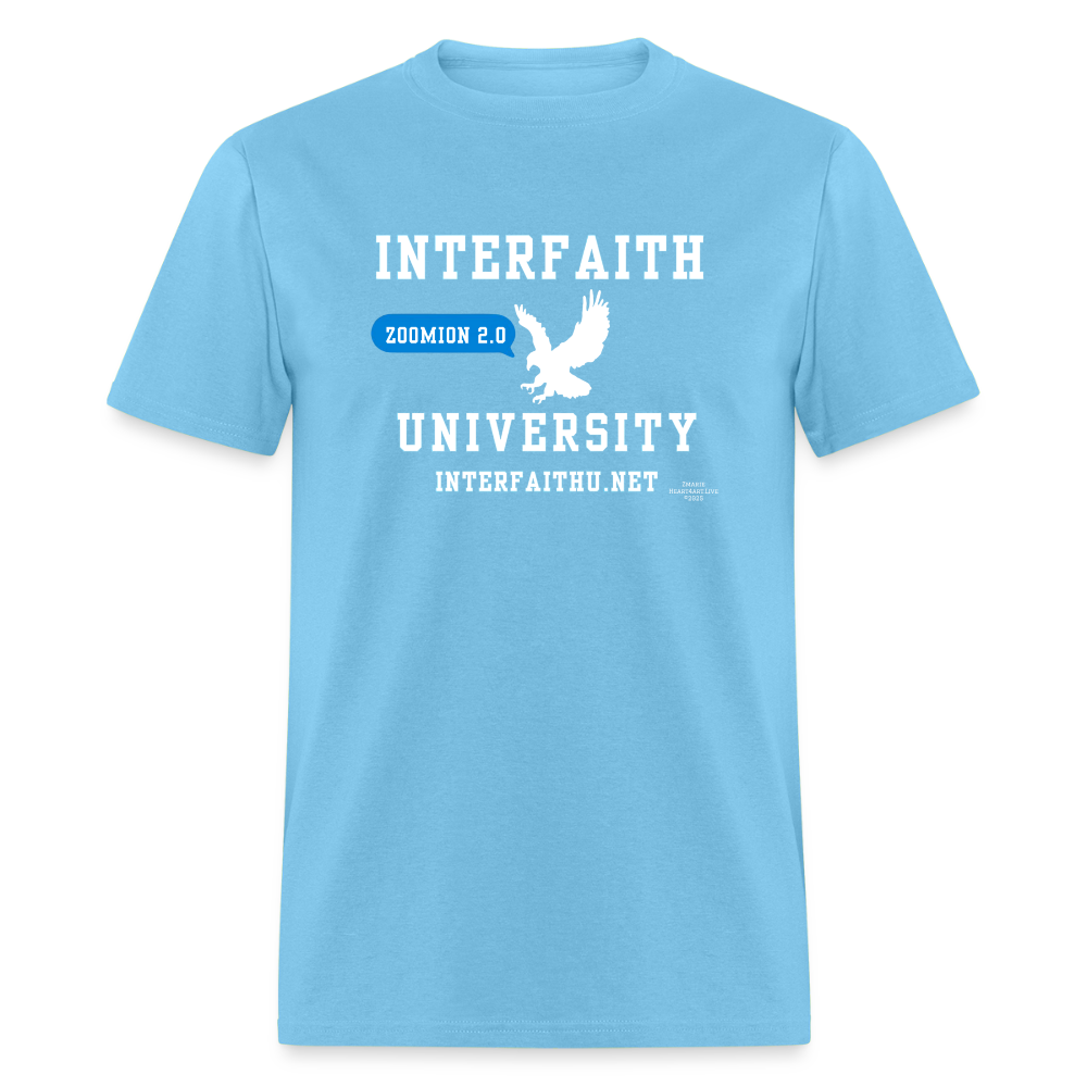 Interfaith University Zoomion 2.0 Unisex Classic T-Shirt - aquatic blue