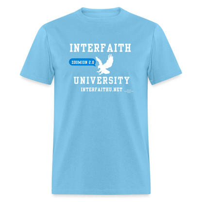 Interfaith University Zoomion 2.0 Unisex Classic T-Shirt - aquatic blue