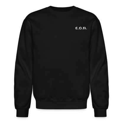Word to the Street Bible Anime Series Crewneck Sweatshirt - black