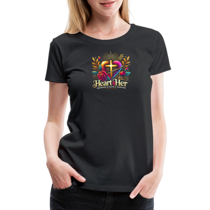 Heart4Her Women’s Premium T-Shirt - black