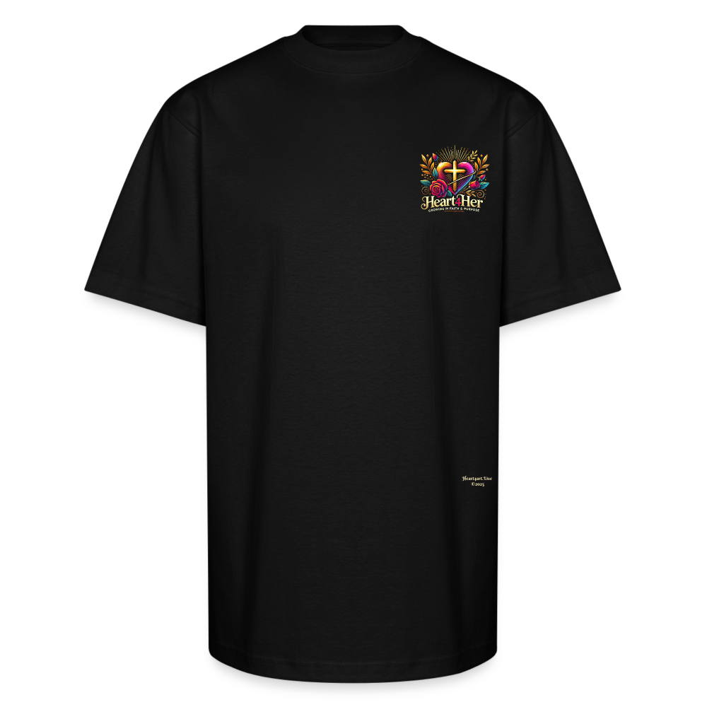 Heart4Her Oversized T-shirt - black