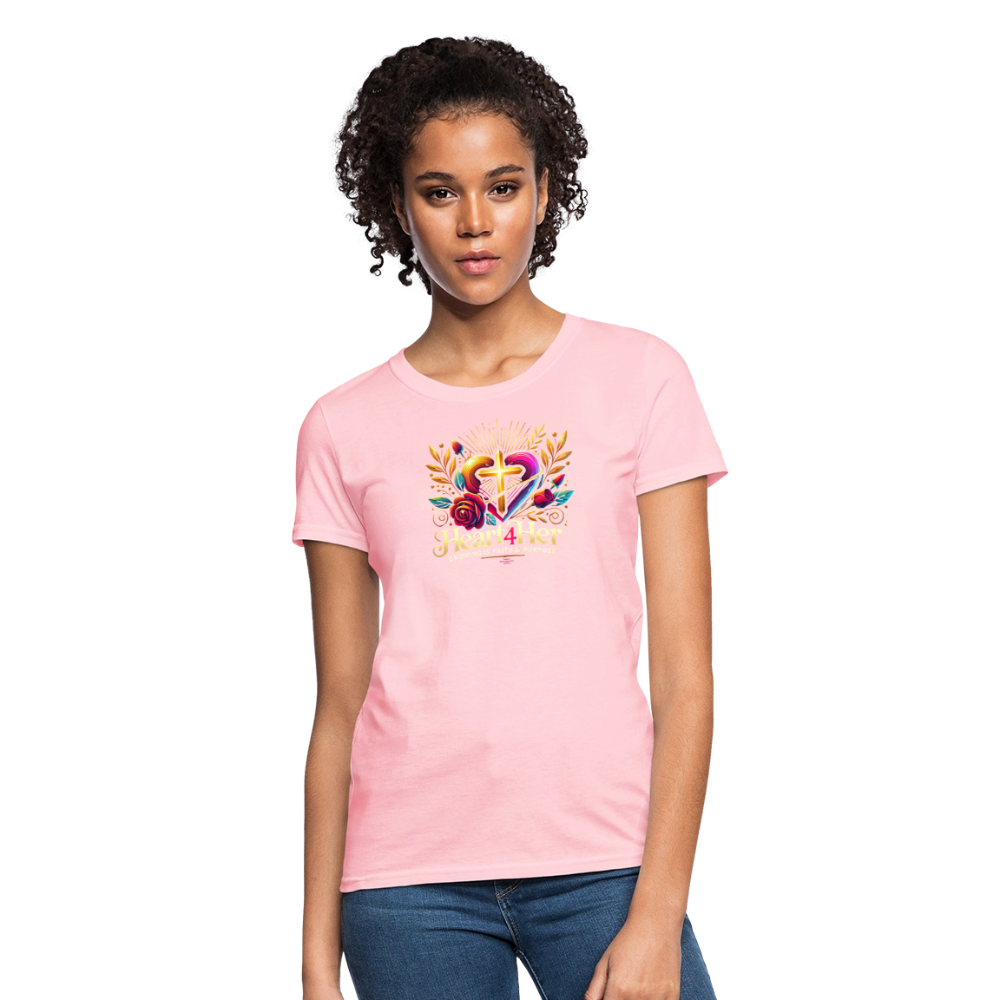 Heart4Her Women's T-Shirt - pink