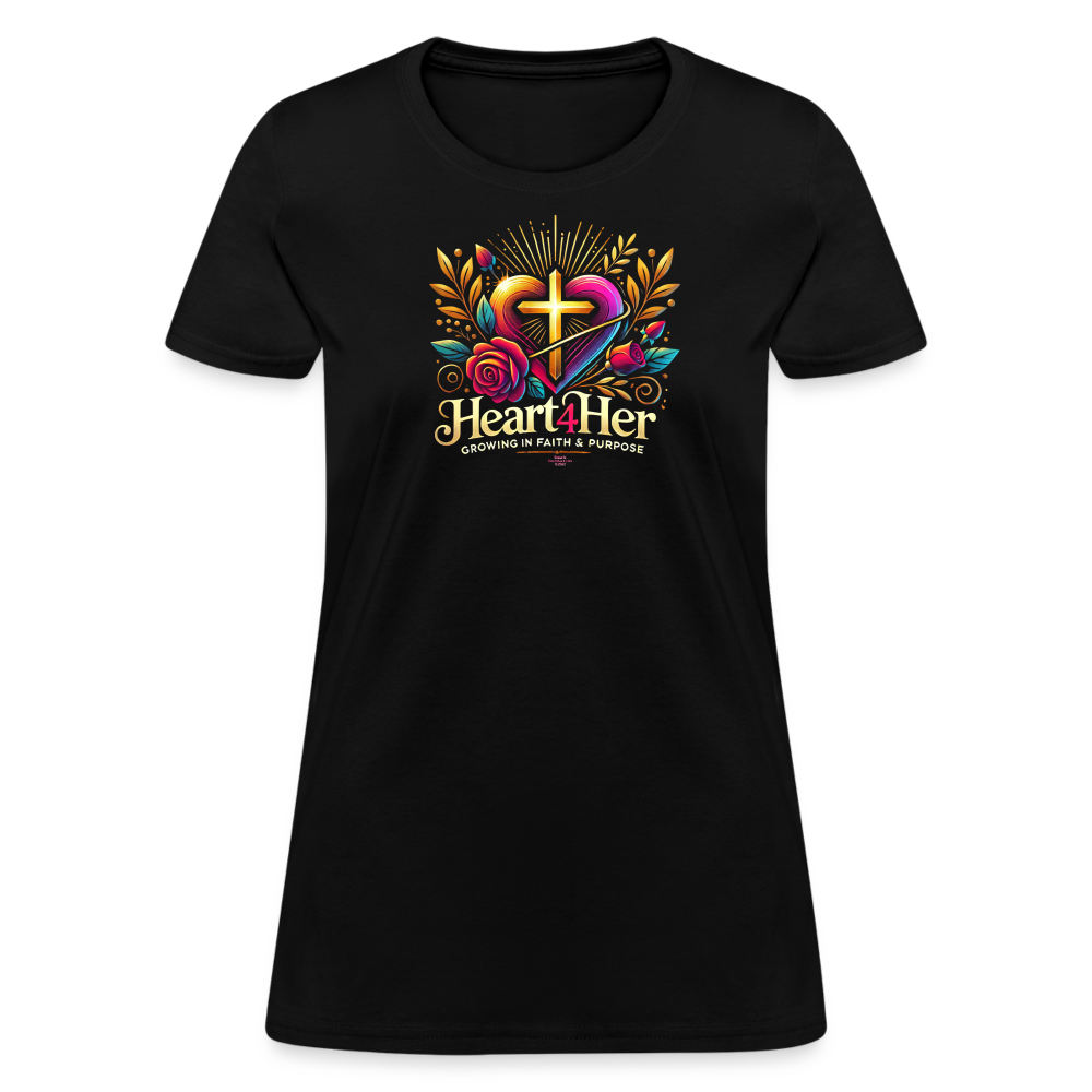 Heart4Her Women's T-Shirt - black