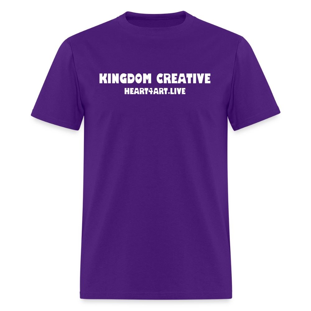 KINGDOM CREATIVE SPREAD LOVE Unisex Classic T-Shirt - purple