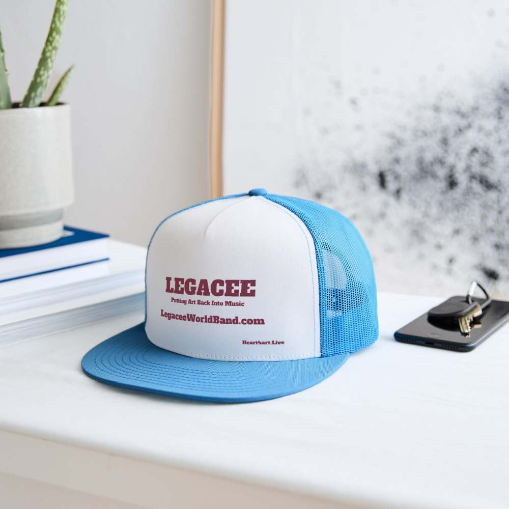 LEGACEE Trucker Hat - white/blue