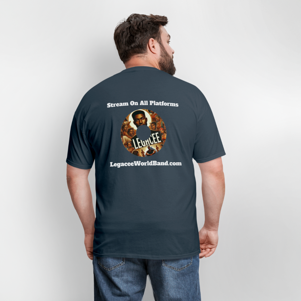 Legacee Unisex Classic T-Shirt -  blue dusk