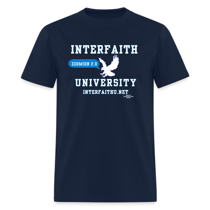 Interfaith University Zoomion Unisex Classic T-Shirt - navy