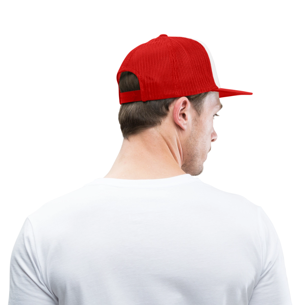 LEGACEE Trucker Hat - white/red