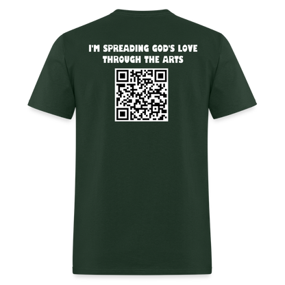 LIVING LIFE SIMPLE SPREAD LOVE Unisex Classic T-Shirt - forest green
