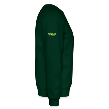 ON FYE 4 JESUS Crewneck Sweatshirt - forest green