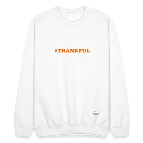 #THANKFUL Crewneck Sweatshirt - white