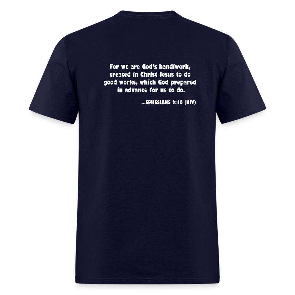 KNOW YOUR WORTH SIS! Unisex Classic T-Shirt - navy