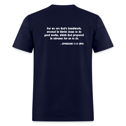 KNOW YOUR WORTH SIS! Unisex Classic T-Shirt - navy