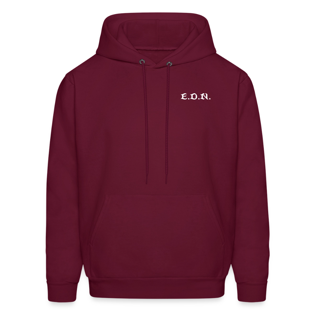WORD TO THE STREET BIBLE ANIME Men's Hoodie - burgundy