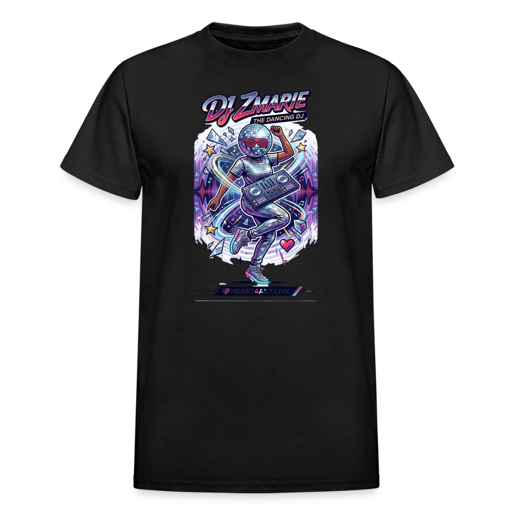 DJ ZMARIE "THE DANCING DJ" TM Gildan Ultra Cotton Adult T-Shirt - black