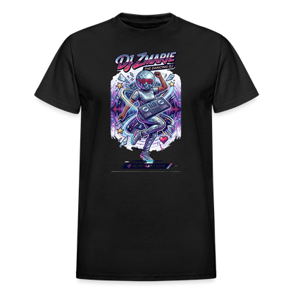 DJ ZMARIE "THE DANCING DJ" TM Gildan Ultra Cotton Adult T-Shirt - black
